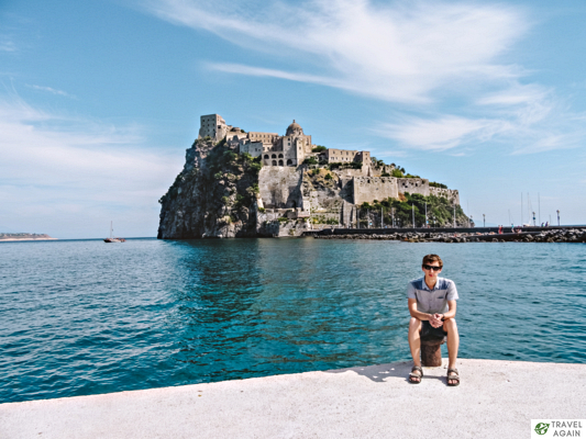 Zamek Aragoński Castello Aragonese wyspa Ischia