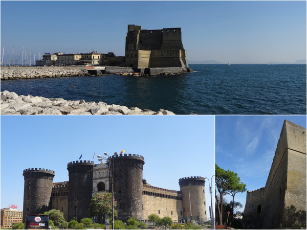 Zamki Neapolu: Castel dell'Ovo, Castel Nuovo, Castel Sant'Elmo